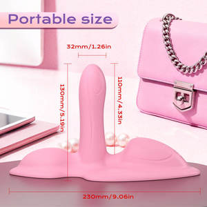 Vibrador con Control Remoto para Montar en el Asiento, 10 Frecuencias de Vibración, Carga Magnética USB, Estimulación Multipunto para Mujeres - Product Image 2