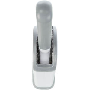 Brosse de coiffure 33 cm blanche et grise avec base de nettoyage et outil détachant - Product Image 6