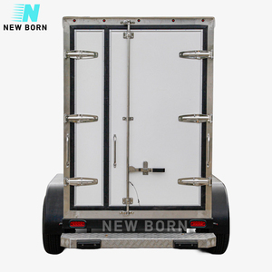 High Quality Small Movable Cold Room <strong>Trailer</strong> Units 110V 115V 220V <strong>Refrigerated</strong> <strong>Trailer</strong> for Sale - Product Image 5