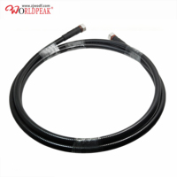 Werkseitig Mini Din 4.3-10 Stecker 4.3-10 Stecker 1/2 "Super flex Wellpappe RF Feeder Kabel Koaxial 1/2 SF Kabel Kommunikation kabel