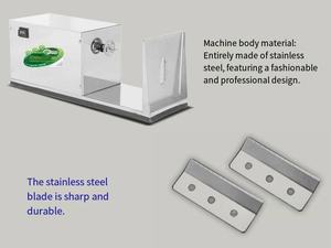 Machine à snacks électrique automatique commerciale, machine à couper les chips de pommes de terre torsadées, coupe-pommes de terre en spirale - Product Image 5