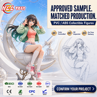 Figurine de collection en PVC et ABS, modèle de fille, certification CE EN71 ISO, OEM ODM HLL Guangdong Preventa