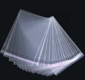 Tùy chỉnh 35*50cm rõ ràng minh bạch tự dính Poly Túi 1 mét dày OPP nhựa để đóng gói và công nghiệp sử dụng PP loại - Product Image 1