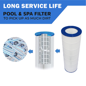 Piscine gonflable et spa Hee Yoo HYPAP-150 en PP pour installation au sol, filtre domestique facile à installer, bleu/blanc, pour garder l'eau propre - Product Image 4
