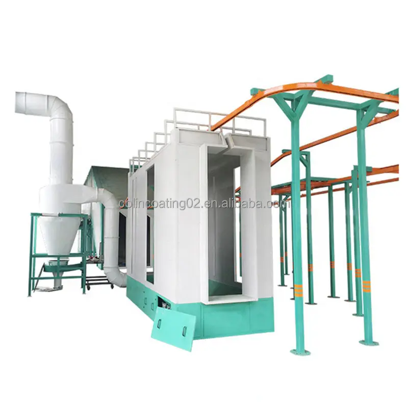 Customized Spraying System Drying Paint Oven Powder Coating Production Line for Manufacturing Metal Products Spray System