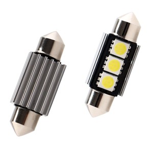 Đèn Led Festoon 31Mm 36Mm 39Mm 41Mm C5w 3 Smd 5050 Đèn Vòm Nội Thất Xe Hơi Can Bus Đèn Đọc Sách Festoon Không Lỗi Canbus - Product Image 4
