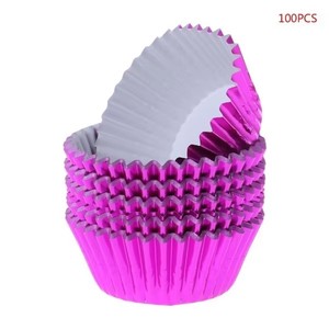 Vendita Diretta dalla Fabbrica: Stampi per Cupcake <span class=keywords><strong>in</strong></span> <span class=keywords><strong>Alluminio</strong></span> 5*3cm, Formine per Torte, <span class=keywords><strong>Pirottini</strong></span> per Cupcake da Forno - Product Image 2