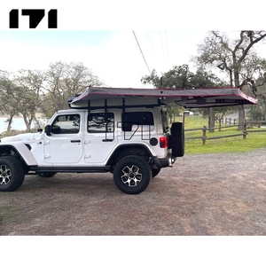 Toldo <span class=keywords><strong>para</strong></span> Lateral de Auto 3x3, Toldos 180, Carpa Independiente <span class=keywords><strong>para</strong></span> Camioneta, Portaequipajes de Techo Todoterreno 4x4, Estuche Rígido 270 - Product Image 3