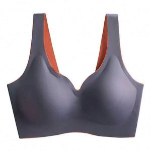 Reggiseno in lattice thailandese da donna <span class=keywords><strong>senza</strong></span> <span class=keywords><strong>ferretto</strong></span>, reggiseno sportivo push-up, intimo sexy <span class=keywords><strong>senza</strong></span> <span class=keywords><strong>ferretto</strong></span>, reggiseno invisibile <span class=keywords><strong>senza</strong></span> cuciture - Product Image 4
