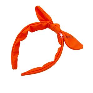 <span class=keywords><strong>Rosa</strong></span> brillante Amarillo Aqua Mint Verano Suave Neón Colores SWIM Centro Anudado Arco Diademas - Product Image 2