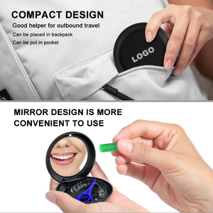 Vente en gros avec fente et miroir Protège-dents de prothèses dentaires d'hygiène buccale multi-usages Étui de retenue dentaire orthodontique - Product Image 6