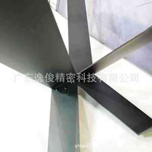 Modern Minimalist Luxury Metal Coffee Table <b>Frame</b> <b>Black</b> Durable Office Desk Base - Product Image 3