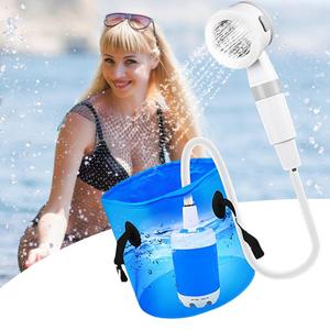 Wholesale <b>Portable</b> Camping Shower Outdoor Camp Pump Upgrade Rechargeable with Intelligent Digital Display - Product Image 1