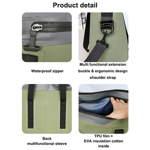 กระเป๋าเก็บความเย็นแบบพกพากันน้ำมีฉนวนกันความร้อน40L การออกแบบด้านที่อ่อนนุ่มสำหรับการเดินทางบาร์บีคิวปิกนิกชายหาด - Product Image 6