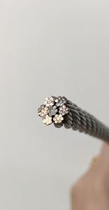 Nhà sản xuất dây thép dây cáp thép sợi 7x7 1x19 <span class=keywords><strong>1x7</strong></span> nhúng nóng mạ kẽm nhựa Reel gỗ Reel than khai thác mỏ nâng - Product Image 2