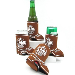 Aislador de lata de bota de vaquera personalizado para despedidas de soltera, soporte de bebida de neopreno, bolsa de refrigeración nupcial de compromiso - Product Image 4