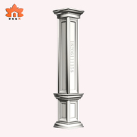Colonne romaine en béton en plastique, moules de gazébo, moules de pilier en marbre de Style romain blanc à vendre