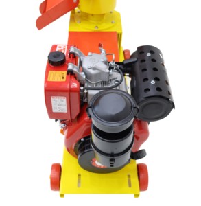 Nouvelle machine à granulés de bois automatique en acier diesel, petite, pour la production de granulés de sciure de bois, de paille, de son de blé pour <span class=keywords><strong>l</strong></span>'alimentation du bétail - Product Image 3