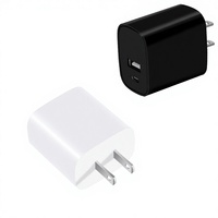 Chargeur mural rapide 30W PD 3.0 avec ports USB Type-C pour tablette, Airpods/iPhone/iWatch, chargeur de téléphone portable OEM