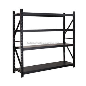 Étagères en acier robustes, solutions de rangement, rayonnages de moyenne capacité, rayonnages industriels blancs - Product Image 1