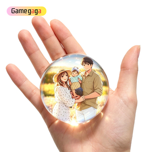 Bola de Cristal Electrónica X3 con Pantalla de 1.65 Pulgadas para Subir Fotos, Bola Multiusos, Accesorio Decorativo para Regalos de Navidad, DIY - Product Image 3