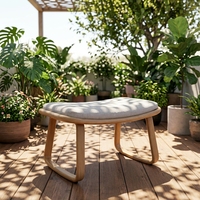 Expédition rapide en 7 jours, mobilier de jardin, chaise inclinable à bascule d'extérieur, chaise à bascule d'extérieur pour adultes