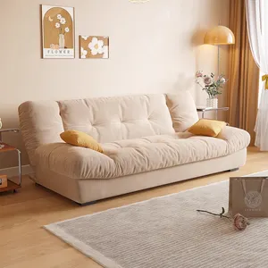 现代布艺敞篷沙发沙发兼床客厅家具折叠沙发床