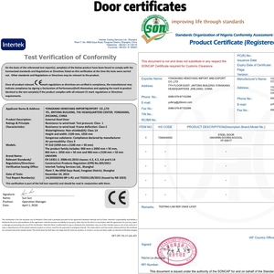 Porta di Sicurezza in Acciaio a Singola Anta per Appartamenti Moderni, Design per Sri Lanka - Product Image 6