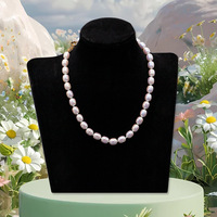 Collier de perles pour femmes, style français, élégant, minimaliste, bijoux à superposer avec fermoir en forme de cœur en zircon