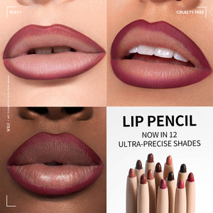 Crayon <span class=keywords><strong>contour</strong></span> des lèvres mat et waterproof à faible MOQ, 12 couleurs, avec logo personnalisé, pour le visage et les lèvres - Product Image 2