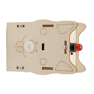 Kit de détection humaine éducatif STEM DIY OKYN-G5696 avec matériaux en bois pour les laboratoires scolaires - Product Image 4