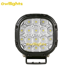Lámpara de Trabajo LED de 80W 12V, 4 Pulgadas, Haz de Luz Amarillo, IP68 Impermeable, Aleación de Aluminio, para Camioneta Todoterreno <span class=keywords><strong>4x4</strong></span>, Parachoques, Nueva, 6000K - Product Image 3