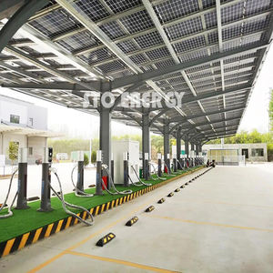 Kit de montage solaire pour abri d'auto les plus grands ports de voiture solaires commerciaux - Product Image 3