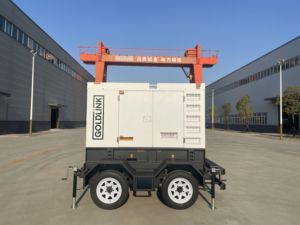 Các nhà sản xuất Trailer Máy phát điện <span class=keywords><strong>diesel</strong></span> 100kva/80kw Máy phát điện <span class=keywords><strong>diesel</strong></span> nước làm mát im lặng Máy phát điện <span class=keywords><strong>diesel</strong></span> điện - Product Image 2