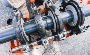 160-315mm hidráulico trasero fusión de HDPE de plástico <span class=keywords><strong>ppr</strong></span>/máquina de soldadura de tuberías - Product Image 6