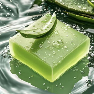 אלוורה שלמה עלים תמצית עלה שלמה בעבודת יד סבון דמית סבון בעבודת יד הספק oem/odm התאמה אישית - Product Image 2