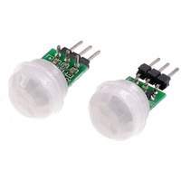Capteur infrarouge humain AM312, module de détection miniature AM312, détecteur automatique de mouvement infrarouge pyroélectrique HC-SR312 PIR