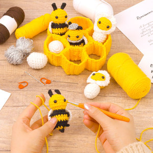 Nouveau Kit de Démarrage Crochet Animaux Abeilles 2026 avec Tutoriels Vidéo Étape par Étape – Apprenez à Crocheter pour Adultes et Enfants - Product Image 6