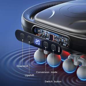 ปืนนวดไฟฟ้า 16 จุด 20 ระดับความเร็ว 9 โหมด ใช้งานได้ 4-6 ชั่วโมง สำหรับนวดกระตุ้นกล้ามเนื้อ บรรเทาอาการปวดกล้ามเนื้อ - Product Image 4