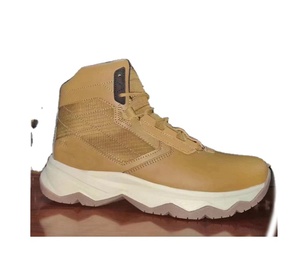 Botas tácticas personalizadas TSB78 Coyote Brown Black, transpirables, de corte alto, medio y bajo. - Product Image 1