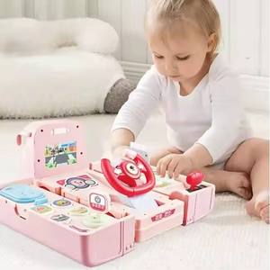 Jouet éducatif de simulation de conduite automobile, <span class=keywords><strong>volant</strong></span> musical pour bébé, jouet de <span class=keywords><strong>bus</strong></span> scolaire pour enfants, vente en gros - Product Image 3