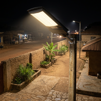 Farolas Solares, Luces Solares para Jardín, Iluminación Exterior, Impermeables IP65 y con Protección Contra Rayos, Certificación CE