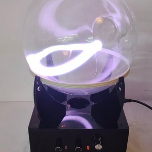 Anillo de Plasma, Reactor de Arco, Tokamak, Tesla, Plasma Toroidal, Bola de Xenón Sellada con Vidrio X35 - Product Image 1