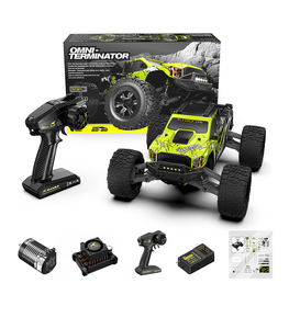 Rlaarlo Omni Terminator Carbon fibe/Kim loại RC xe tải rlaarlo RZ001B-C 1/10 không chổi than ra khỏi đường Crawler không thấm nước ESC con quay hồi chuyển CNC - Product Image 2