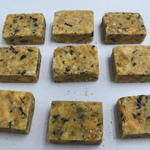 Barras de proteínas de alta energía con sabor a sésamo y algas crujientes OEM/ODM, caja de glucosa salada dura, bolsa, raciones de comida de emergencia, galletas - Product Image 3