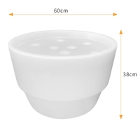 Table de Sable LED Ronde 60cm à Changement de Couleurs avec Télécommande et Contrôle Tactile pour Activités de Groupe d'Enfants - Vente en Gros de Jouets