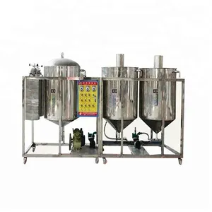 stainless steel batch solvent extraction plant sunflower oil double refined machine