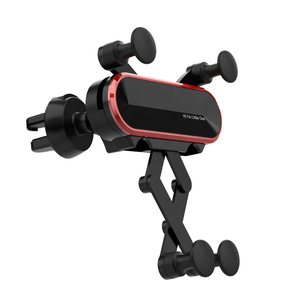 Support de téléphone portable pour voiture, fixation sur grille d'aération, matériau ABS flexible, pour 13/12 Pro, pour GPS - Product Image 1