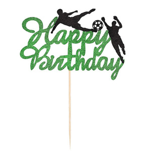 <span class=keywords><strong>D</strong></span>écorations de gâteaux de football avec but et maillot pour fêtes de match et anniversaires - Product Image 2