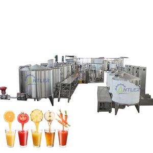 Linha De Produção De Suco De Frutas Completas Suco De Maçã De Limão Máquina Industrial De Espremedor De Laranja - Product Image 3